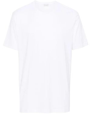 Hanro Camiseta Con Cuello Redondo - Blanco