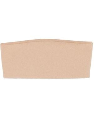 Max Mara Bandeau Bra - Natural