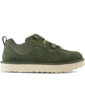 UGG M Lowmel Lace-Up Trainers - Green