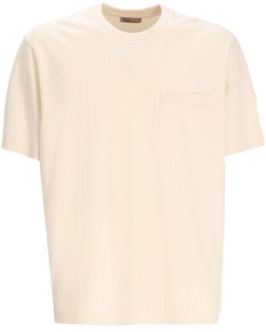 Herno Patch Pocket T-Shirt - Natural