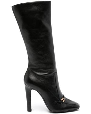 Saint Laurent Camden 105mm ブーツ - ブラック
