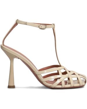 Castagna 100Mm Lidia Sandals - Natural