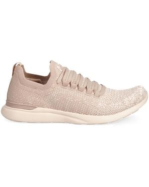 Athletic Propulsion Labs Mesh-Panelled Trainers - Pink