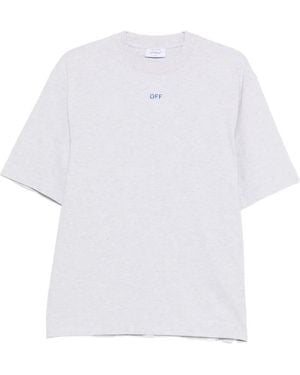 Off-White c/o Virgil Abloh クルーネック Tシャツ - ホワイト