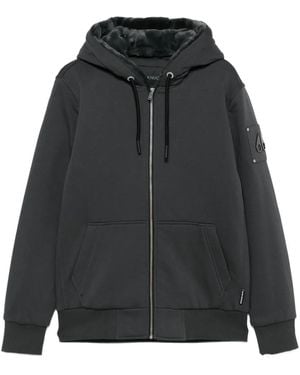 Moose Knuckles Hoodie Classic Bunny - Noir