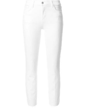 L'Agence Jeans Crop - Bianco