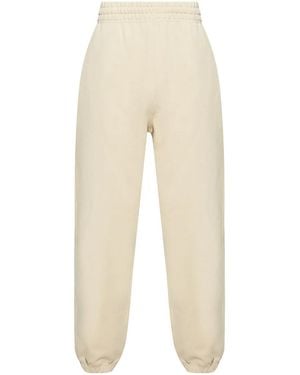 Burberry Check Label トラックパンツ - ナチュラル