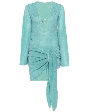 Oséree Lumiere Pareo Dress - Blue