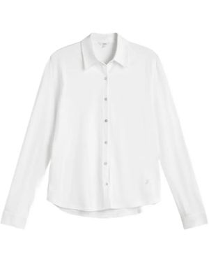 Yerse Long-Sleeve Button-Down Shirt - White