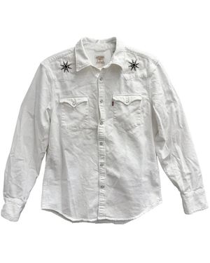 HTC X Levi's Studded Western-Style Shirt - White