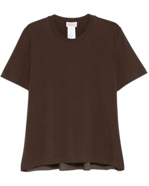 Marina Rinaldi T-Shirt Girocollo - Marrone