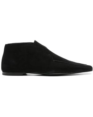 TOTEME Suede Desert Boots - Black
