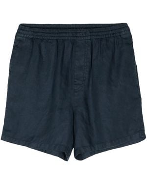 Aspesi ドローストリング ショートパンツ - ブルー