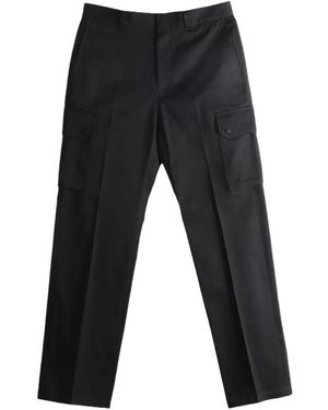 Givenchy Pressed-Crease Pants - Black