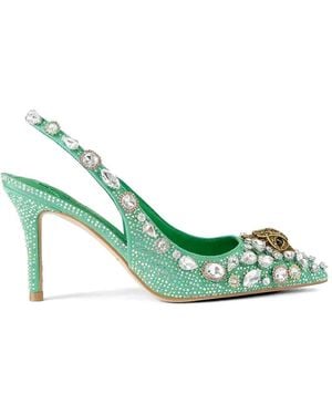Kurt Geiger Embellished Court Shoes - Green