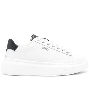 Liu Jo 55Mm Babol 01 Leather Sneakers - White
