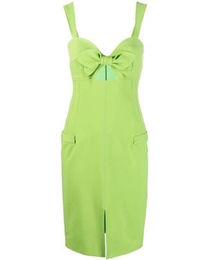 Genny Cut-Out Sheath Dress - Green