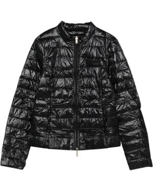 Patrizia Pepe Quilted Zip-Front Jacket - Black