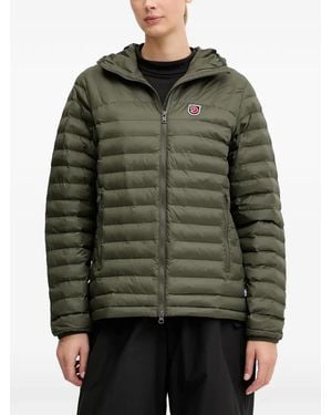 Fjallraven Hooded Padded Jacket - Green