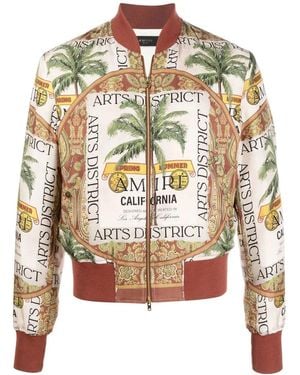 Amiri Jackets Red - Multicolour