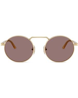 Persol Round-Frame Sunglasses - Pink