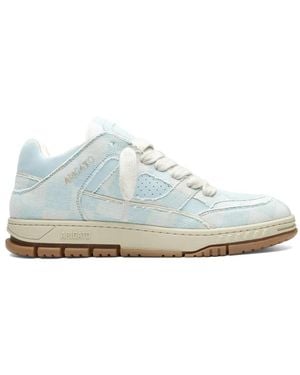 Axel Arigato Area Lo Chequered Trainers - White
