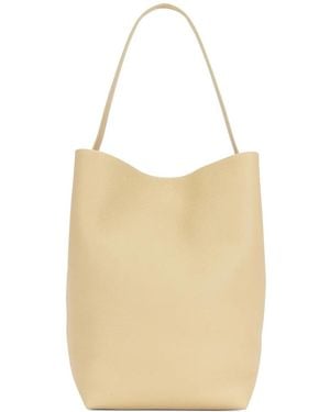The Row Large N/S Park Tote Bag - Natural
