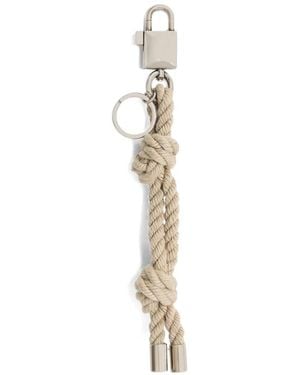 Dolce & Gabbana Rope Keychain - Metallic