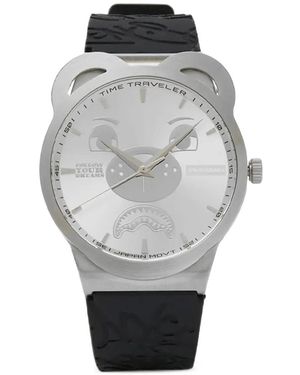Sprayground Bear-Shape Embossed Watch - Grey