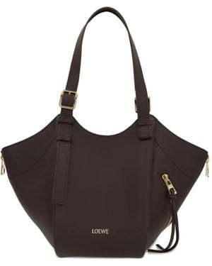 Loewe Hammock Flip Tote Bag - Schwarz