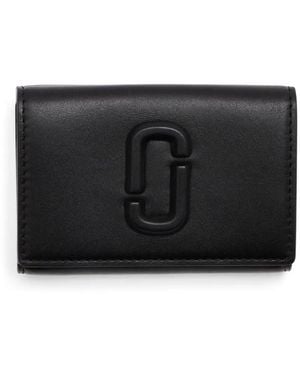 Marc Jacobs Portafoglio Tri-Fold The Leather J Marc - Nero