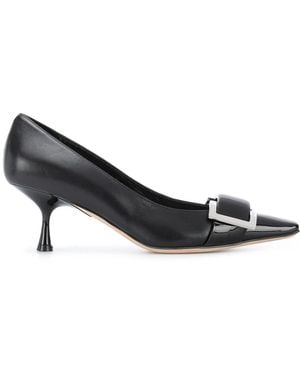 Sergio Rossi 60Mm Sr Twenty Buckled Pumps - Black