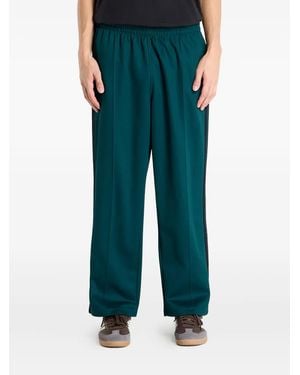 adidas Three-Stripes-Detail Track Trousers - Green