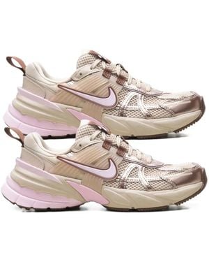 Nike V2K Run Panelled Trainers - White