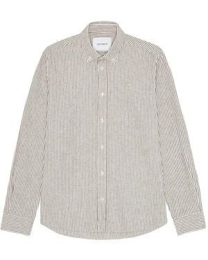 Les Deux Konrad Striped Shirt - White