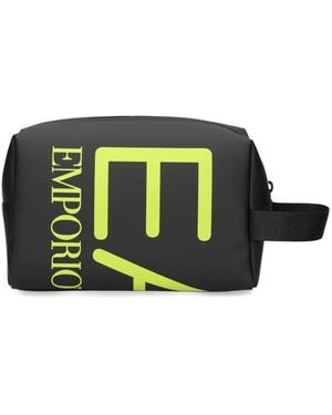 EA7 Trousse Da Bagno Con Logo - Verde