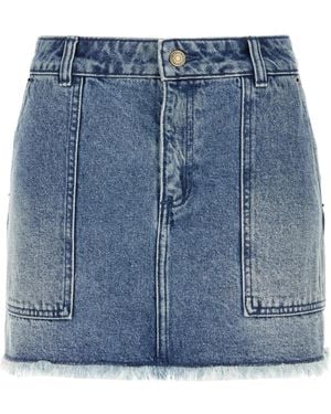 Michael Kors Minigonna Svasata - Blu