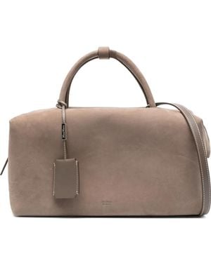 Max Mara Bolso Shopper Con Asas En El Tope - Marrón