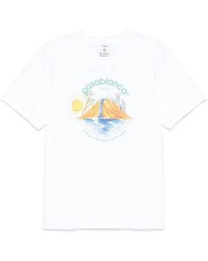 CASABLANCA Oasis Tシャツ - ホワイト