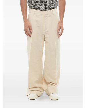 Balmain Pantalon En Coton - Natural