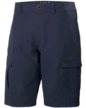 Helly Hansen Short À Poches Cargo - Blue