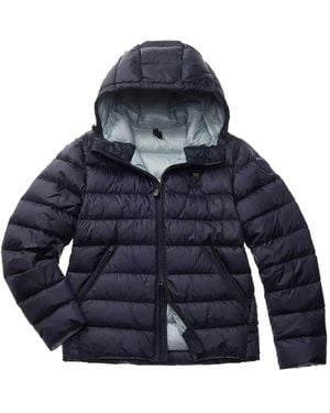 Blauer Hooded Quilted Jacket - Blue