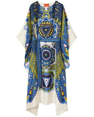 La DoubleJ Placée Maxi Dress - Blue
