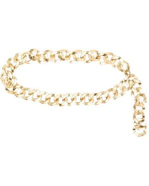 Cult Gaia Dulce Chain Belt - Metallic