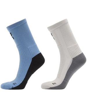 On Shoes Trail High Socks (Set Of Two) - Blue