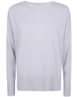 Rossopuro Crew-Neck Wool Sweater - White