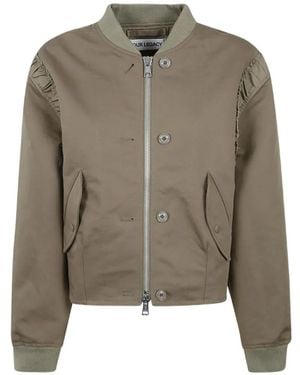 Our Legacy Frill Bomber Jacket - Green