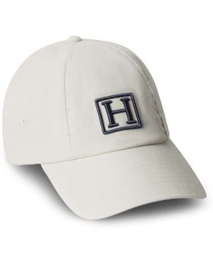 Hackett Casquette Effet Délavée À Logo Brodé - White