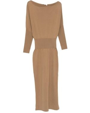 Jonathan Simkhai Janese Off-Shoulder Midi Dress - Natural