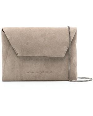 Brunello Cucinelli Clutch Bags - Grey